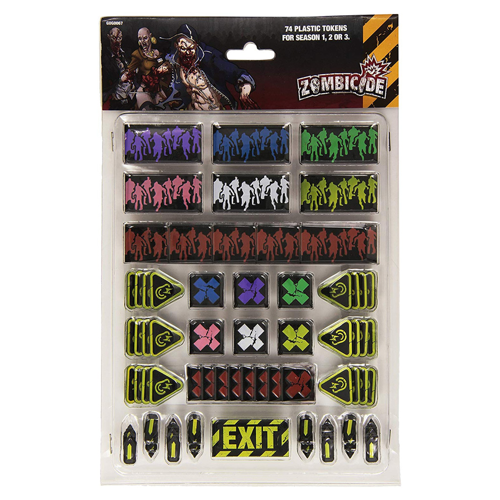 Zombicide : Set de Pions en plastique Zombicide : Set de Pions en plastique