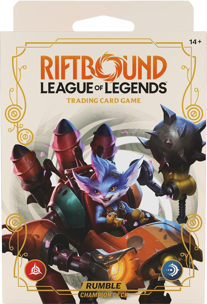 Riftbound: Spiritforged - Deck - Rumble EN (4) Riftbound: Spiritforged - Deck - Rumble EN (4)