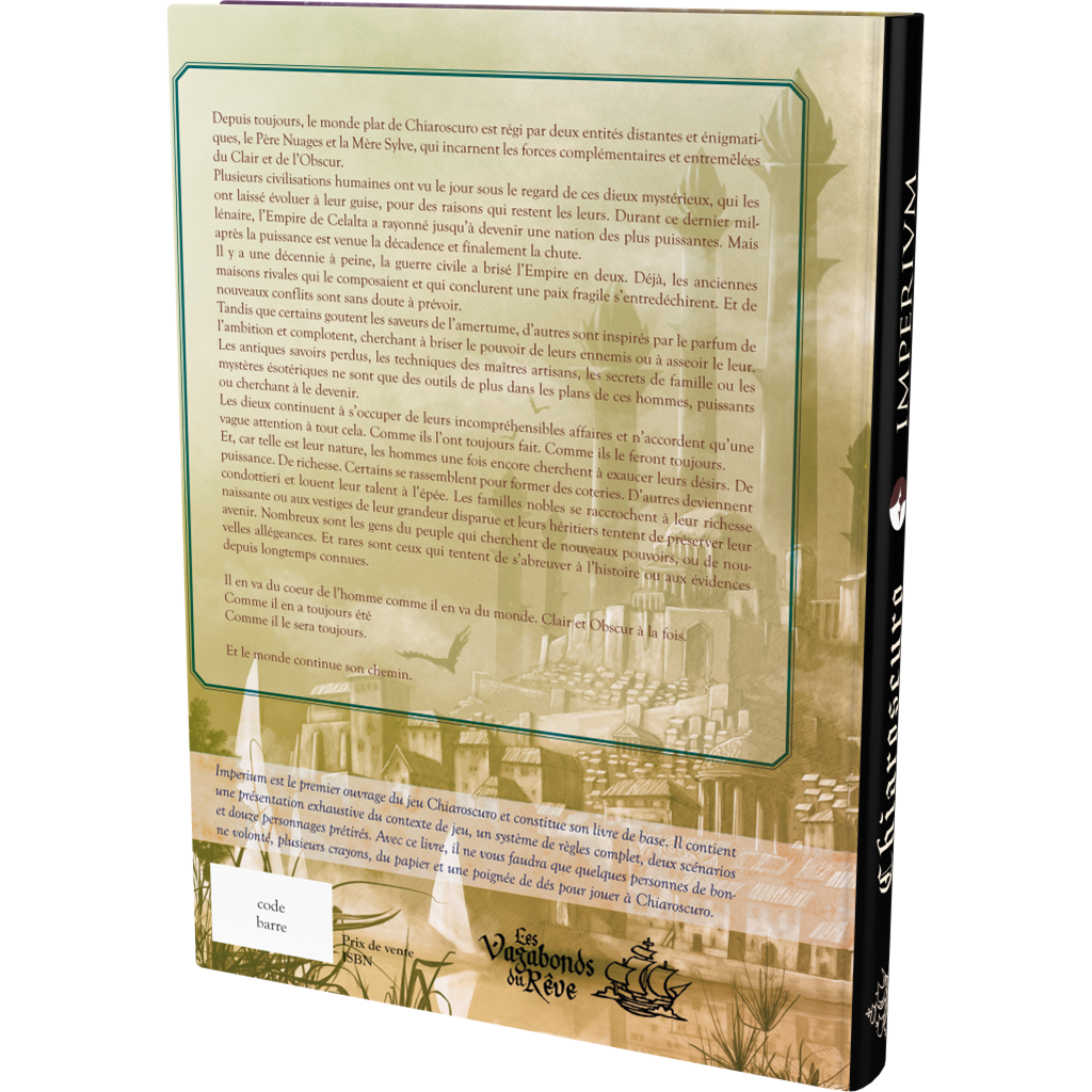 Chiaroscuro – IMPERIUM (Livre de règles) Chiaroscuro – IMPERIUM (Livre de règles)