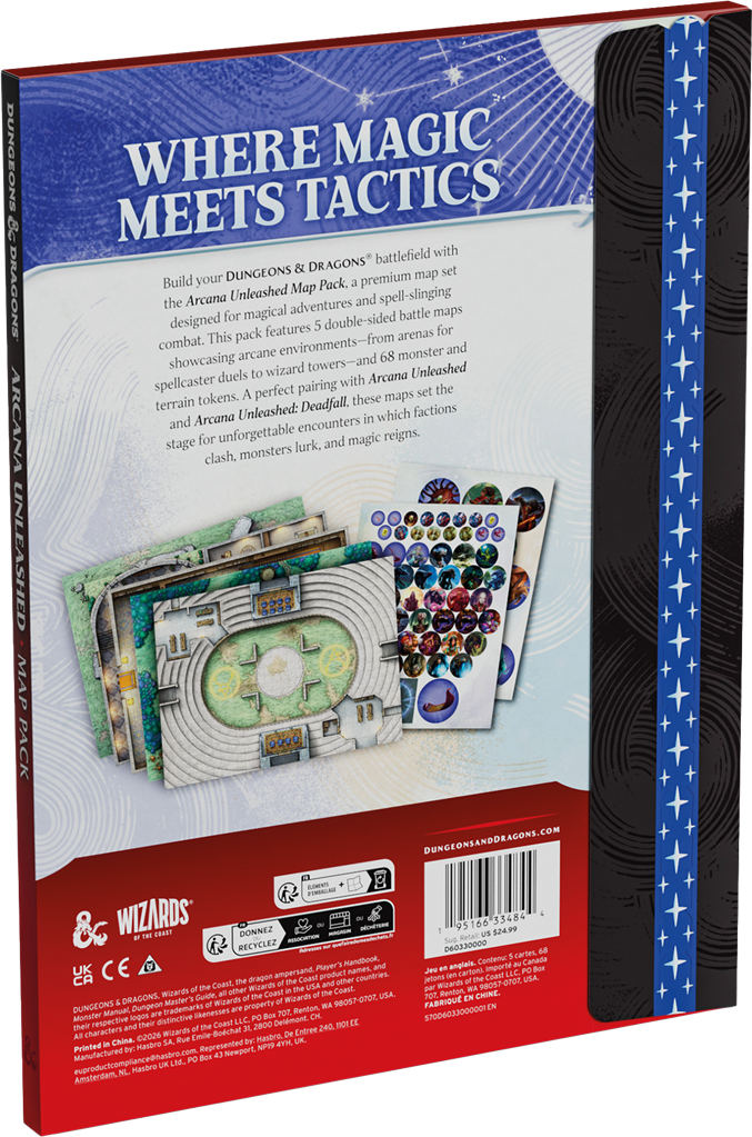 D&D5: Arcana Unl. Map Pack EN