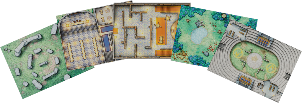 D&D5: Arcana Unl. Map Pack EN