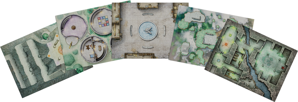 D&D5: Arcana Unl. Map Pack EN