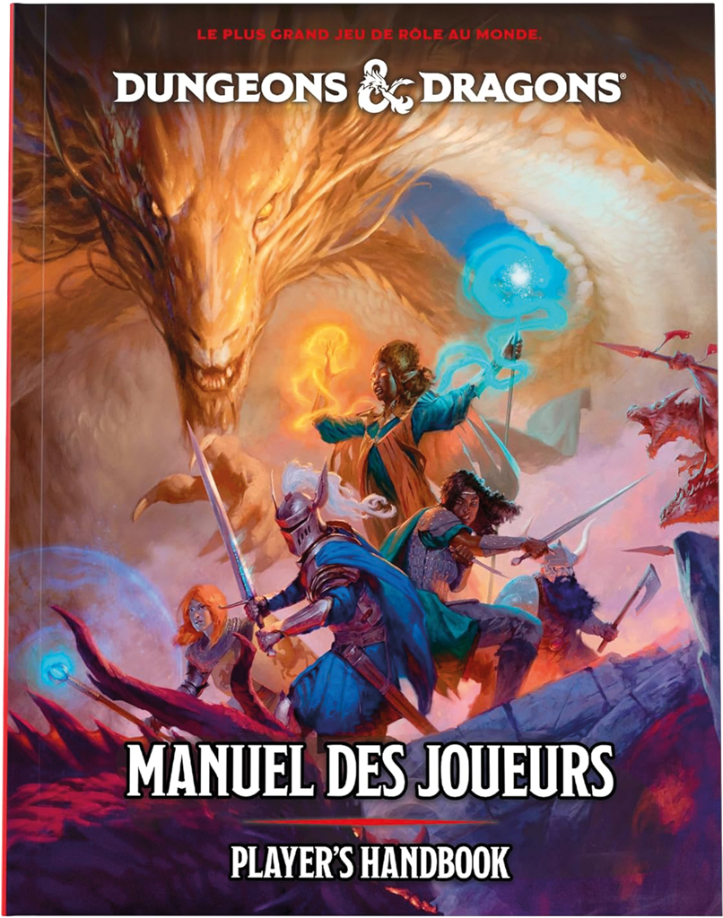 D&D 5 : Le manuel des joueurs 2024 D&D 5 : Le manuel des joueurs 2024