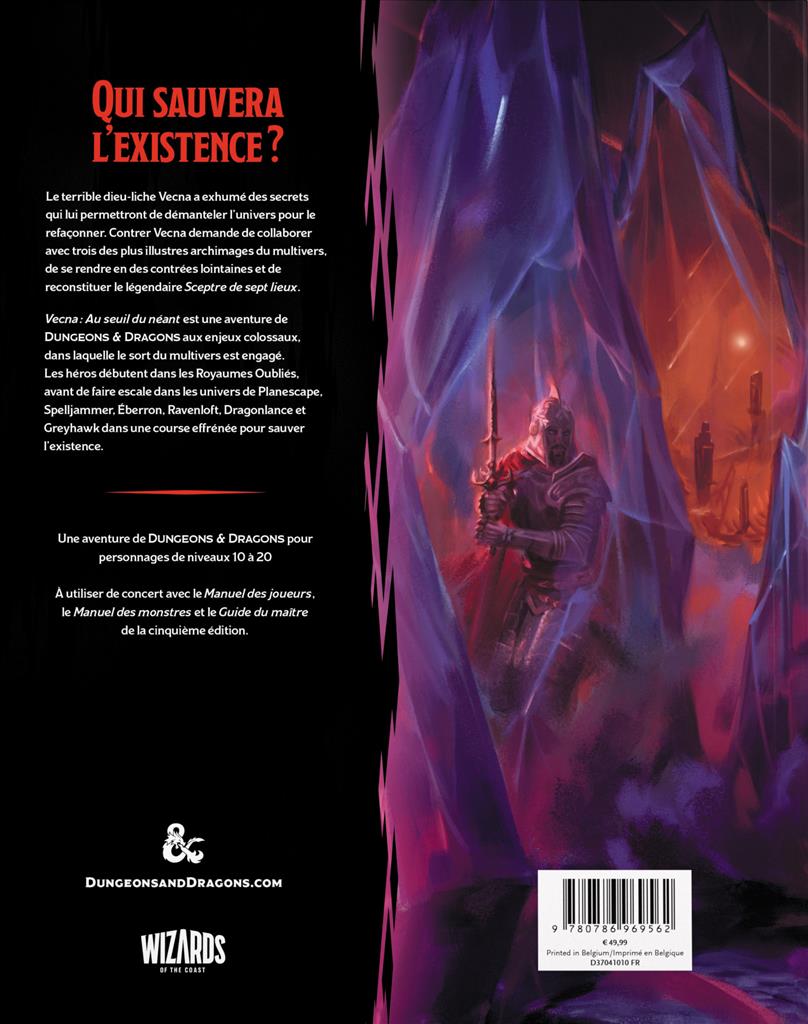D&D5: Vecna : Au seuil du néant FR D&D5: Vecna : Au seuil du néant FR