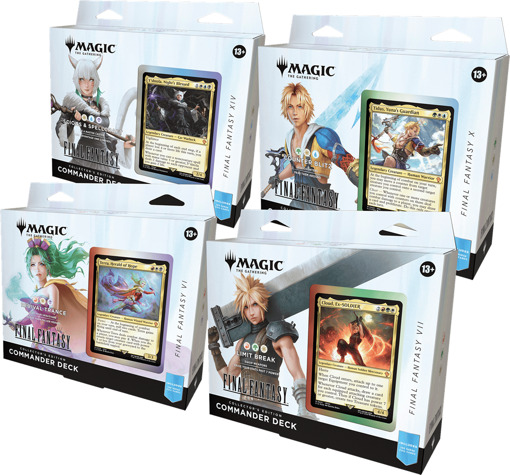 MTG : Final Fantasy Deck Com. Coll. EN (4) MTG : Final Fantasy Deck Com. Coll. EN (4)