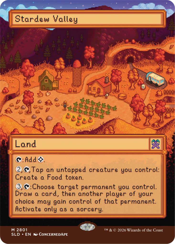 MTG : Secret Lair Stardew Valley