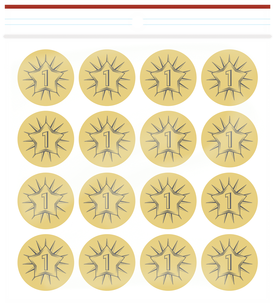 Challengers ! Goodies Pièces Chanceuses Challengers ! Goodies Pièces Chanceuses