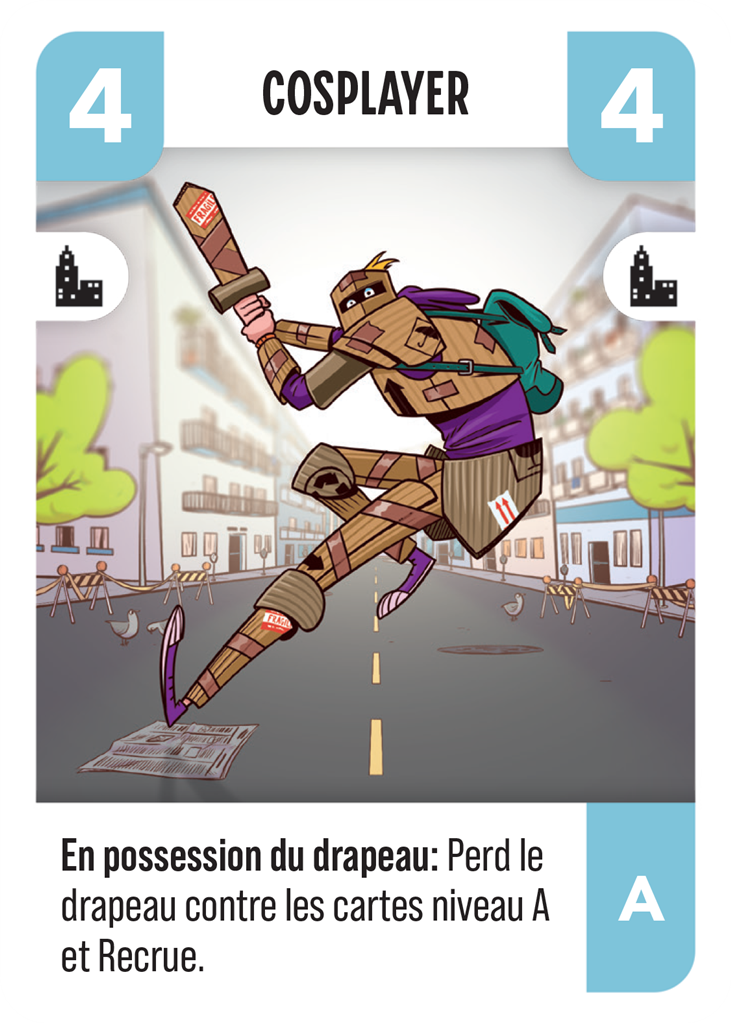 Challengers ! Cartes goodies Set #1 Challengers ! Cartes goodies Set #1