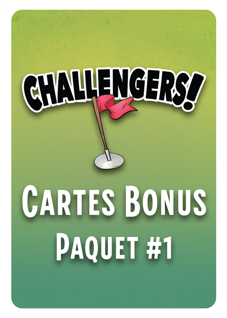 Challengers ! Cartes goodies Set #1 Challengers ! Cartes goodies Set #1