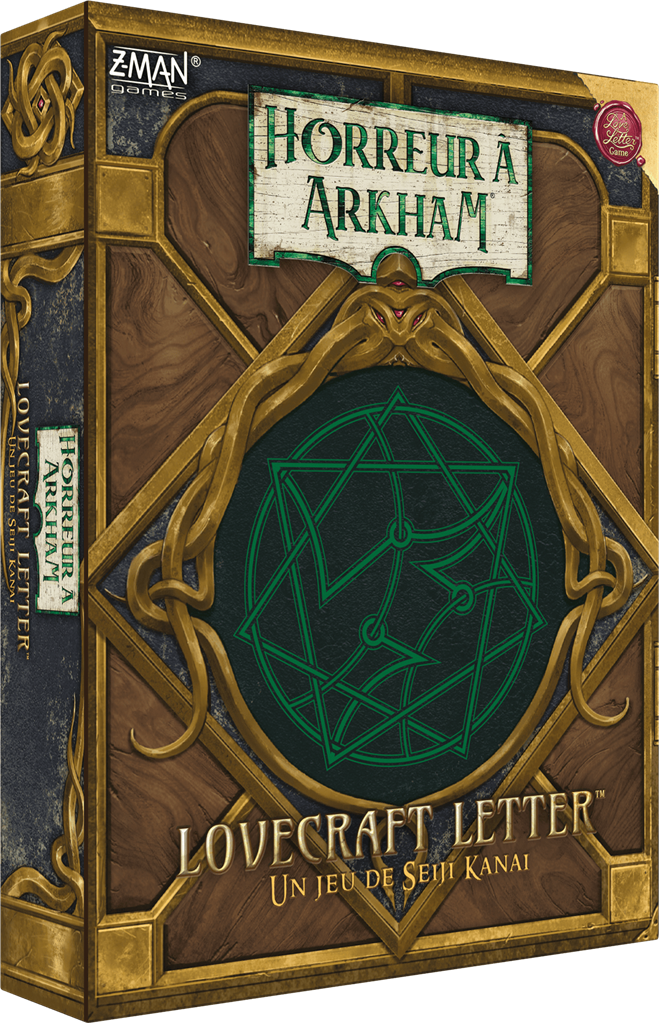 Horr. Arkham Lovecraft Letter – Un jeu Love Letter Horr. Arkham Lovecraft Letter – Un jeu Love Letter