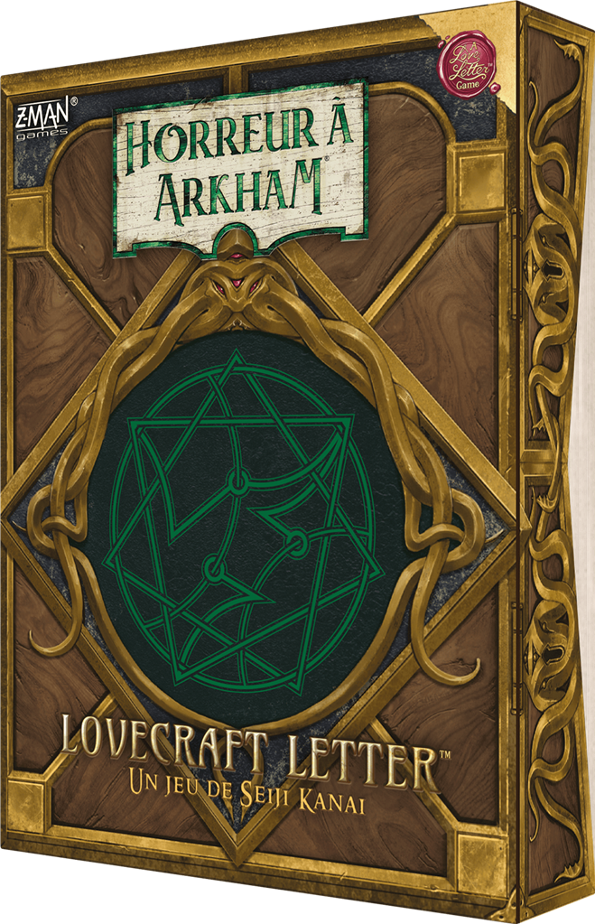 Horr. Arkham Lovecraft Letter – Un jeu Love Letter Horr. Arkham Lovecraft Letter – Un jeu Love Letter