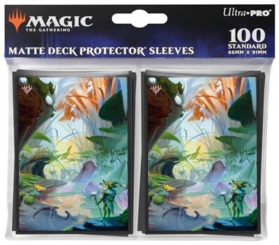 MTG : Bloomburrow 100ct Sleeves Blue MTG : Bloomburrow 100ct Sleeves Blue