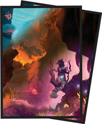 MTG : Bloomburrow 100ct Sleeves Red MTG : Bloomburrow 100ct Sleeves Red