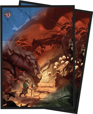 MTG : Bloomburrow 100ct Sleeves Green MTG : Bloomburrow 100ct Sleeves Green