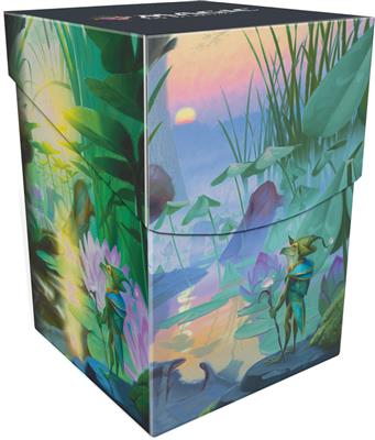 MTG : Bloomburrow 100+Deck box Blue MTG : Bloomburrow 100+Deck box Blue