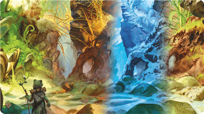 MTG : Bloomburrow Playmat Blue MTG : Bloomburrow Playmat Blue