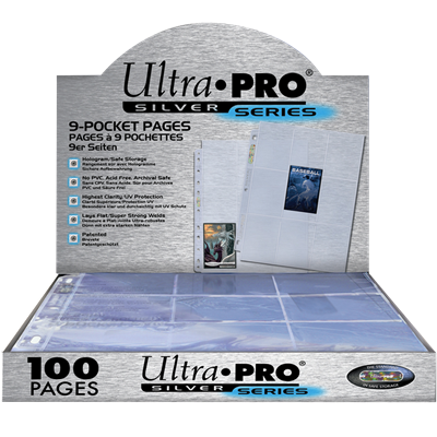 Ultra PRO : 100 feuilles de classeur Silver