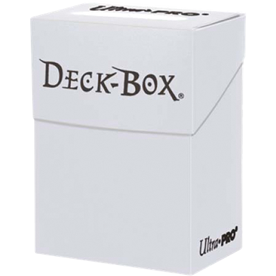 Ultra PRO : Deck Box 75 cartes Blanc