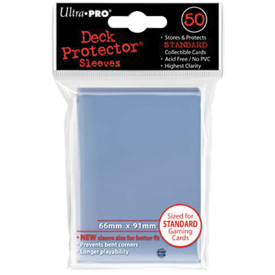 Ultra PRO : 50 sleeves Standard Transparent
