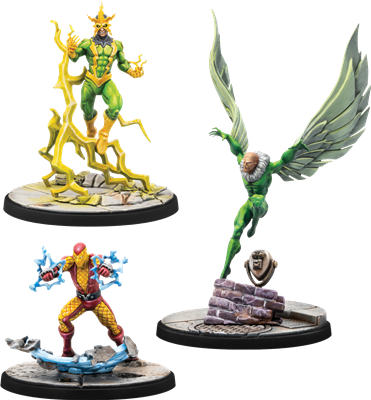 MCP: Electro, Sandman, Shocker & Vulture MCP: Electro, Sandman, Shocker & Vulture