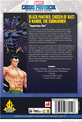 MCP: Black Panther of Bast & Namor the Submariner MCP: Black Panther of Bast & Namor the Submariner