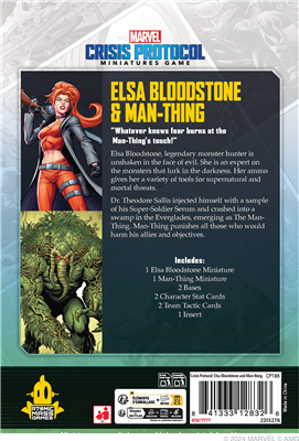 MCP: Elsa Bloodstone & Man-Thing MCP: Elsa Bloodstone & Man-Thing