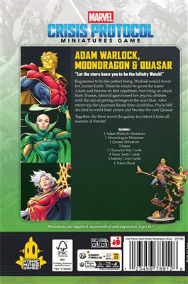 MCP: Adam Warlock, Moondragon & Quasar