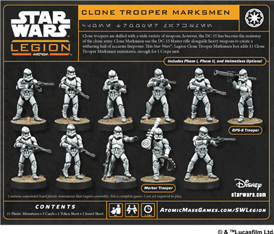 SWL: Clone Trooper Marksmen SWL: Clone Trooper Marksmen