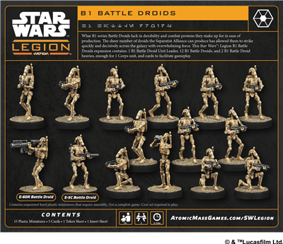 SWL: B1 Battle Droid SWL: B1 Battle Droid