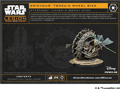 SWL: General Grevious on Wheelbike SWL: General Grevious on Wheelbike