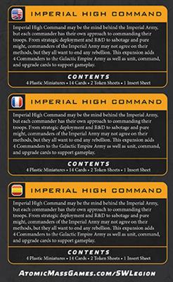 SWL: Imperial High Command