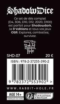 Shadowdark : Set de dés