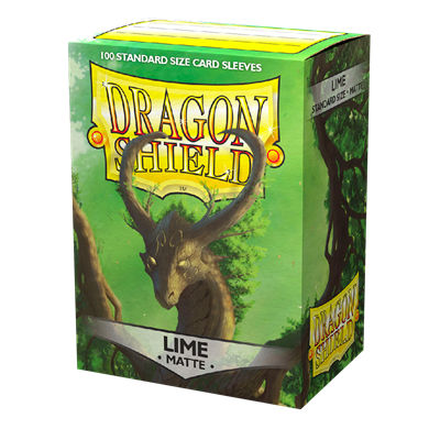 100 Dragon Shield Matte : Lime (10)