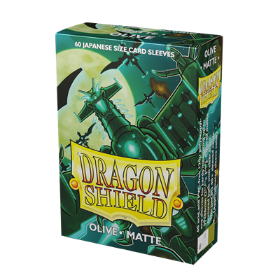 60 Dragon Shield Matte Japanese: Olive (10) 60 Dragon Shield Matte Japanese: Olive (10)