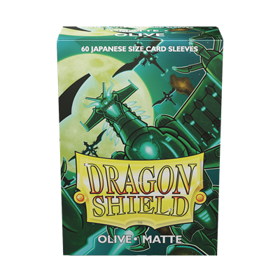 60 Dragon Shield Matte Japanese: Olive (10) 60 Dragon Shield Matte Japanese: Olive (10)