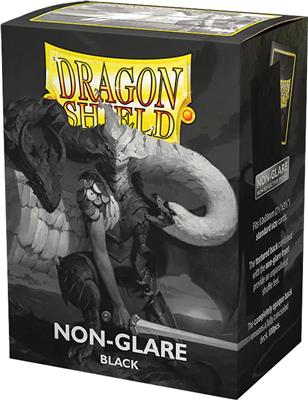 100 Dragon Shield Matte : Non Glare Black V2 (10)