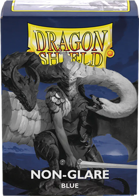 100 Dragon Shield Matte Non-Glare : Blue (10)