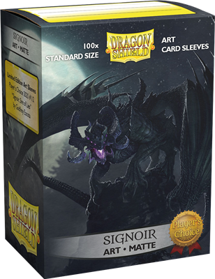 100 Dragon Shield Matte : Art 'Signoir' (10)