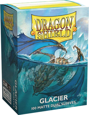 100 Dragon Shield Dual Matte - Glacier (10)