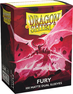 100 Dragon Shield Dual Matte - Fury (10)