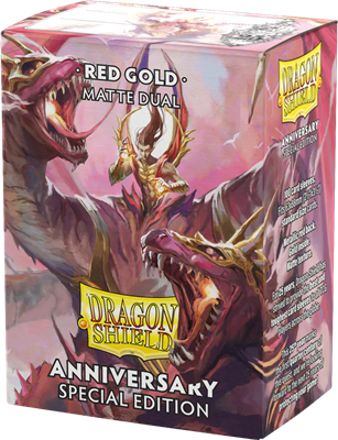 100 Brushed art sleeves: Pomegranate & Gold 100 Brushed art sleeves: Pomegranate & Gold