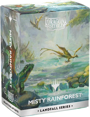 Dragon Shield: MTG Landfall - Misty Rainforest