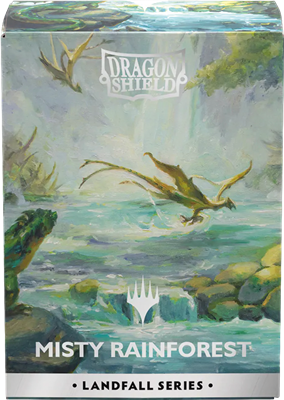Dragon Shield: MTG Landfall - Misty Rainforest