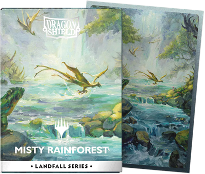 Dragon Shield: MTG Landfall - Misty Rainforest