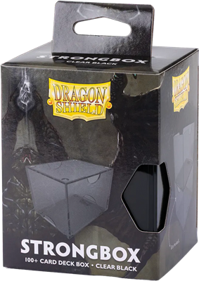 Dragon Shield : Strongbox - Clear Black