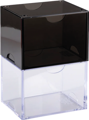 Dragon Shield : Strongbox - Clear Black
