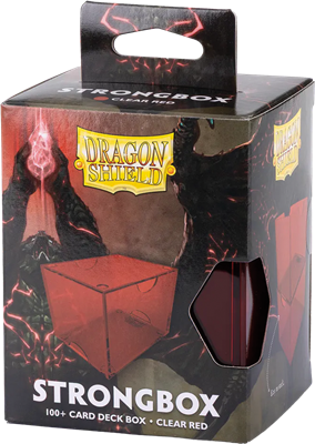 Dragon Shield : Strongbox - Clear Red