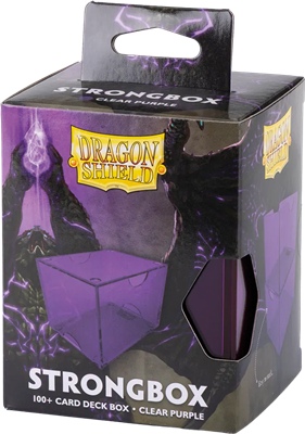 Dragon Shield : Strongbox - Clear Purple