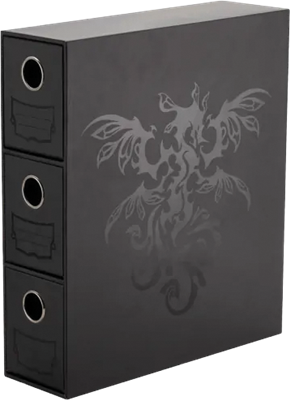 Dragon Shield : Fortress Card Drawers Black
