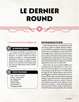 Chroniques Oubliées Cont. 2 : Le dernier round